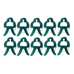 Κλιπ στήριξης φυτών GAR-0001, 4 x 3cm, πράσινο, 10τμχ