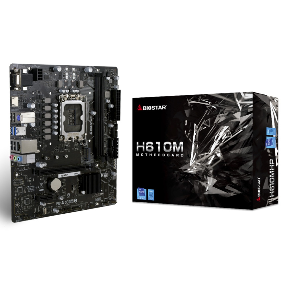 BIOSTAR μητρική H610MHP, 2x DDR4, s1700, USB 3.2, uATX, GbE, Ver. 6.1 - Image 4