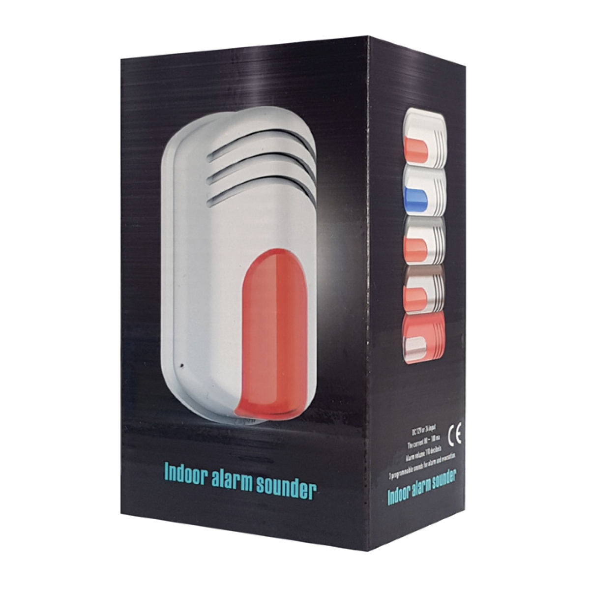 Ενσύρματη σειρήνα εσωτερικού χώρου HX-SL106, κόκκινη - Image 2