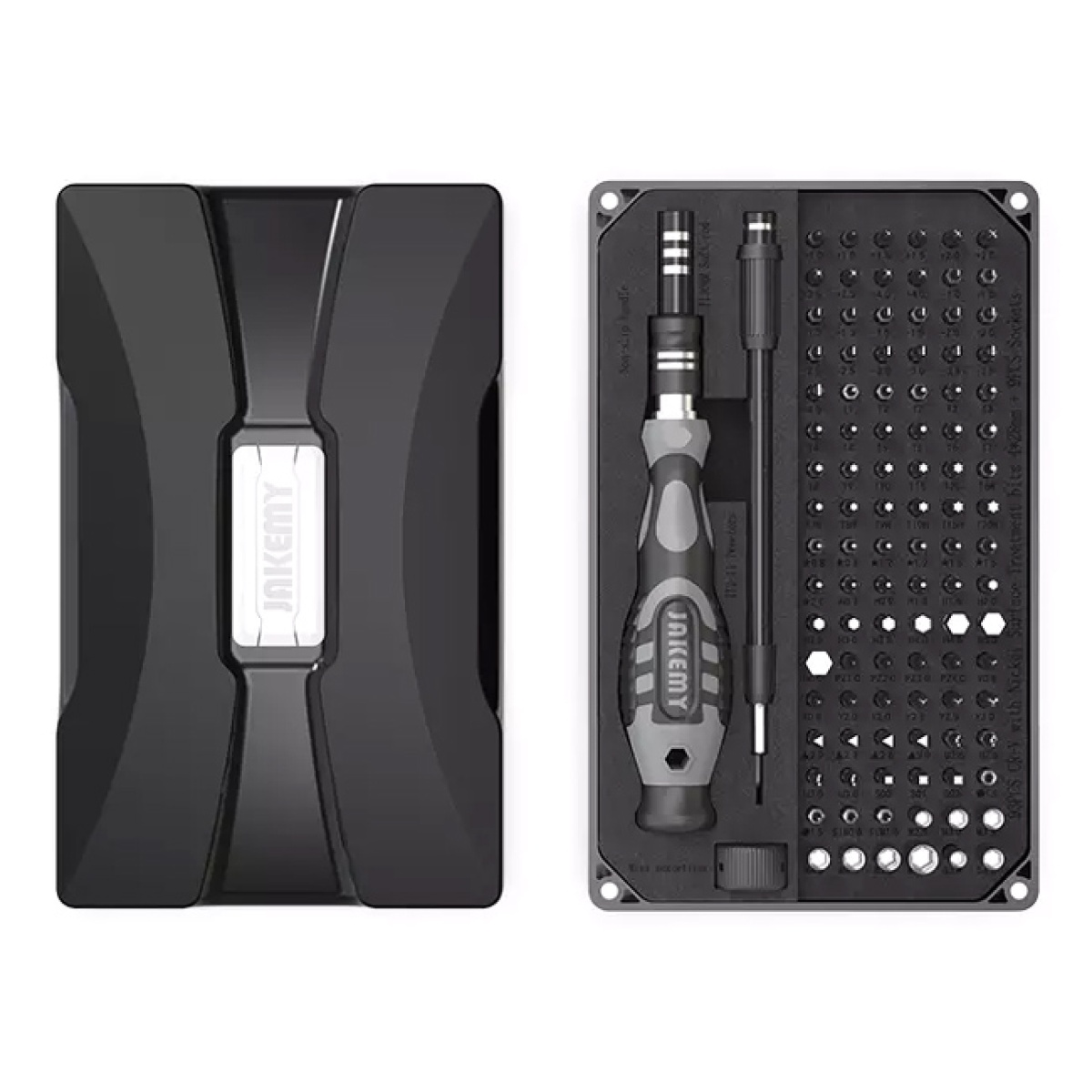 JM-8176 JAKEMY σετ κατσαβιδιών ακριβείας JM-8176 με θήκη, CR-V, 106τμχ - Image 1