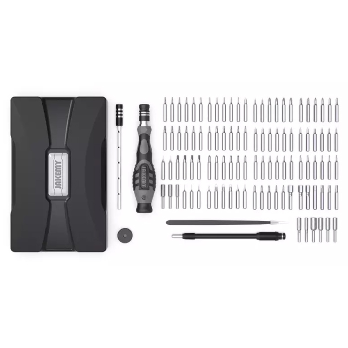 JAKEMY σετ κατσαβιδιών ακριβείας JM-8176 με θήκη, CR-V, 106τμχ - Image 5