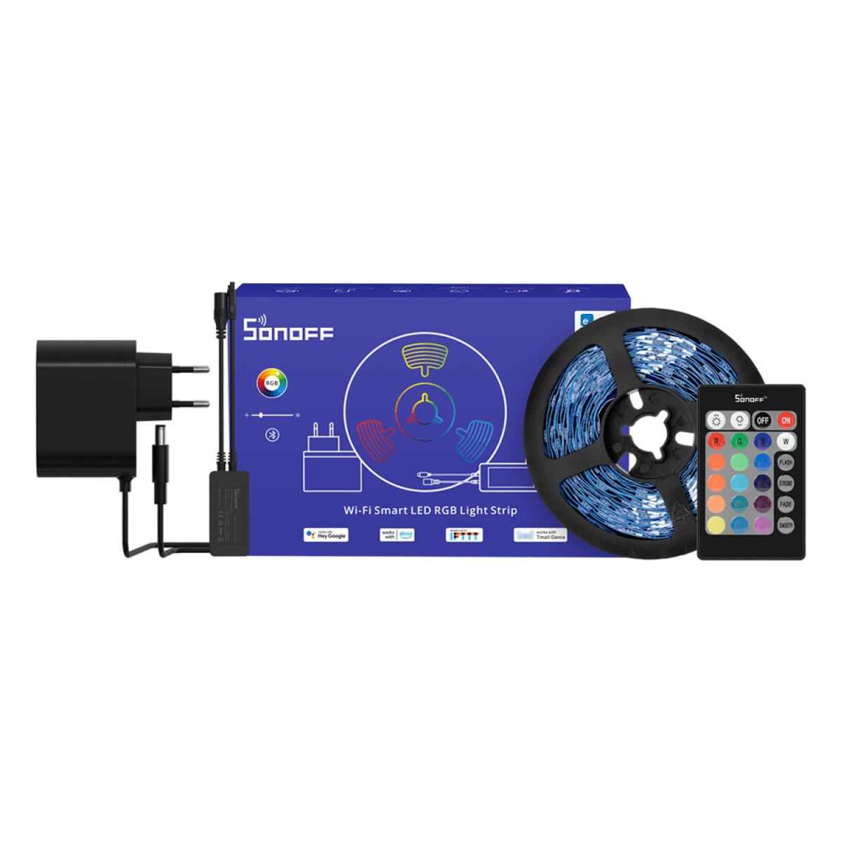 L2-LITE-5M-EU SONOFF smart LED καλωδιοταινία L2-LITE-5M, RGB, WiFi & BT, 5m - Image 1