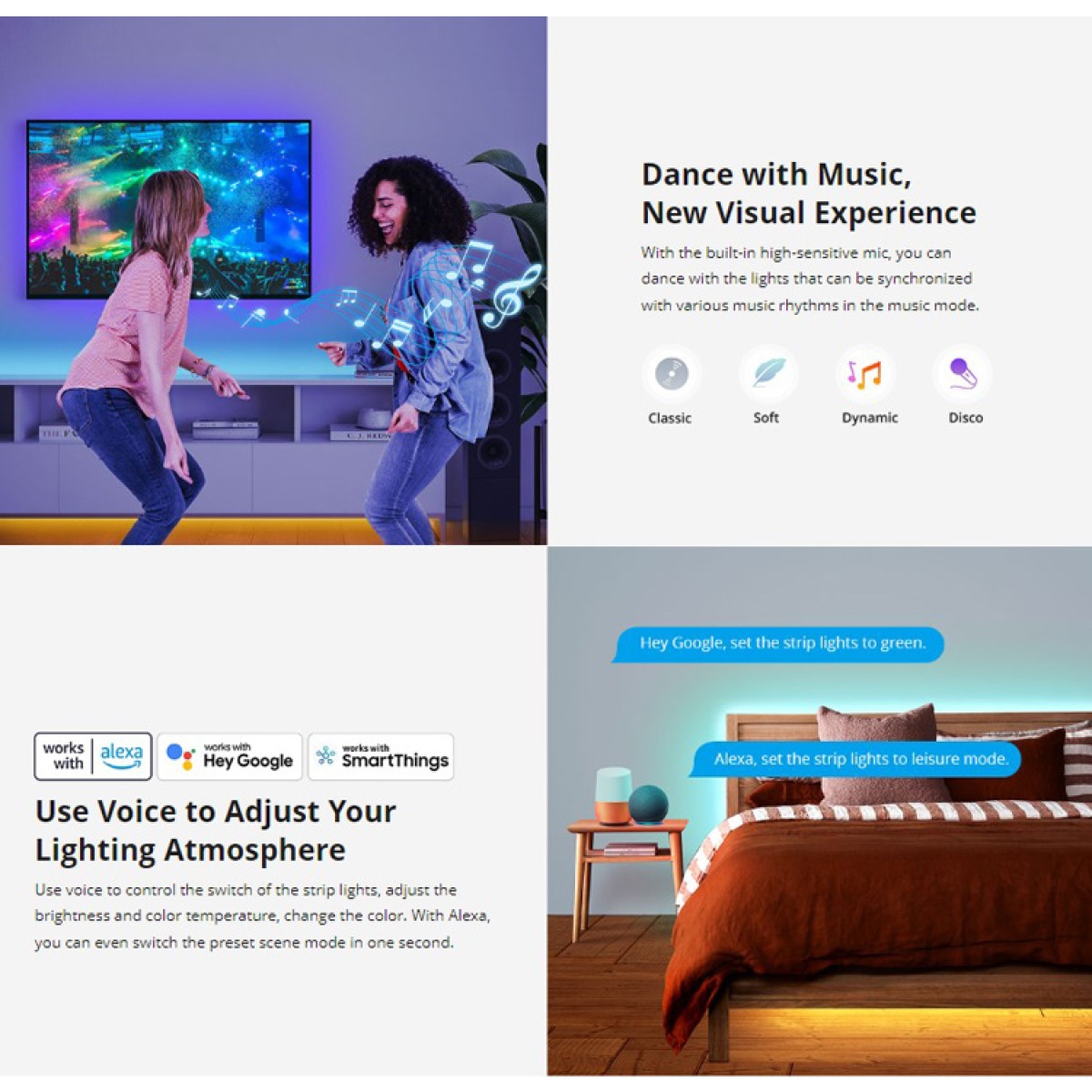 SONOFF smart LED καλωδιοταινία L3, RGB, Wi-Fi & Bluetooth, 5m - Image 5