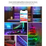 SONOFF smart LED καλωδιοταινία L3 Pro, RGBIC, αδιάβροχη, Wi-Fi & BT, 5m - Image 4