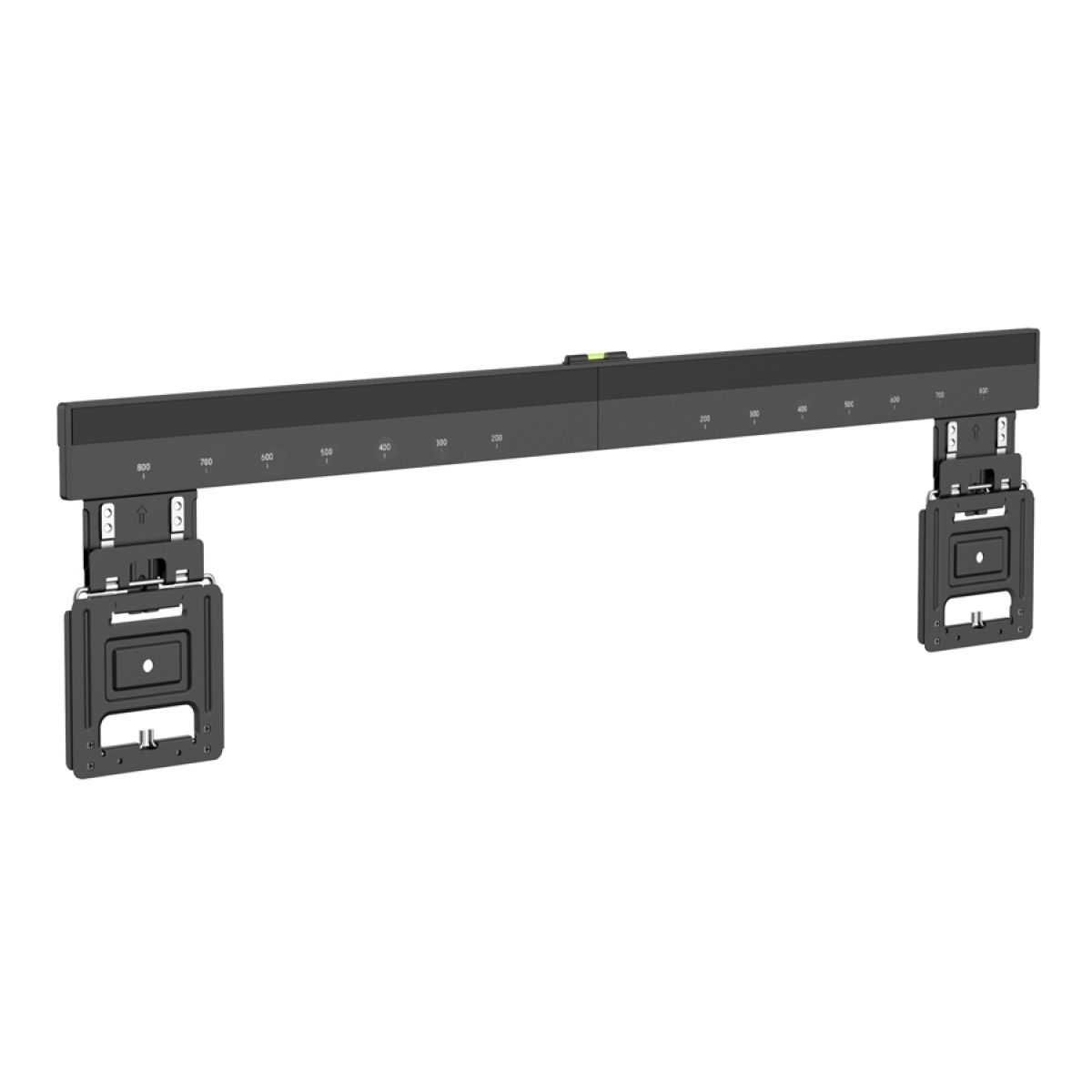 BRATECK επιτοίχια βάση τηλεόρασης LED-1948, 43-100", έως 75kg, ultra slim, fixed - Image 1