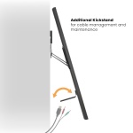 BRATECK επιτοίχια βάση τηλεόρασης LED-1948, 43-100", έως 75kg, ultra slim, fixed - Image 5