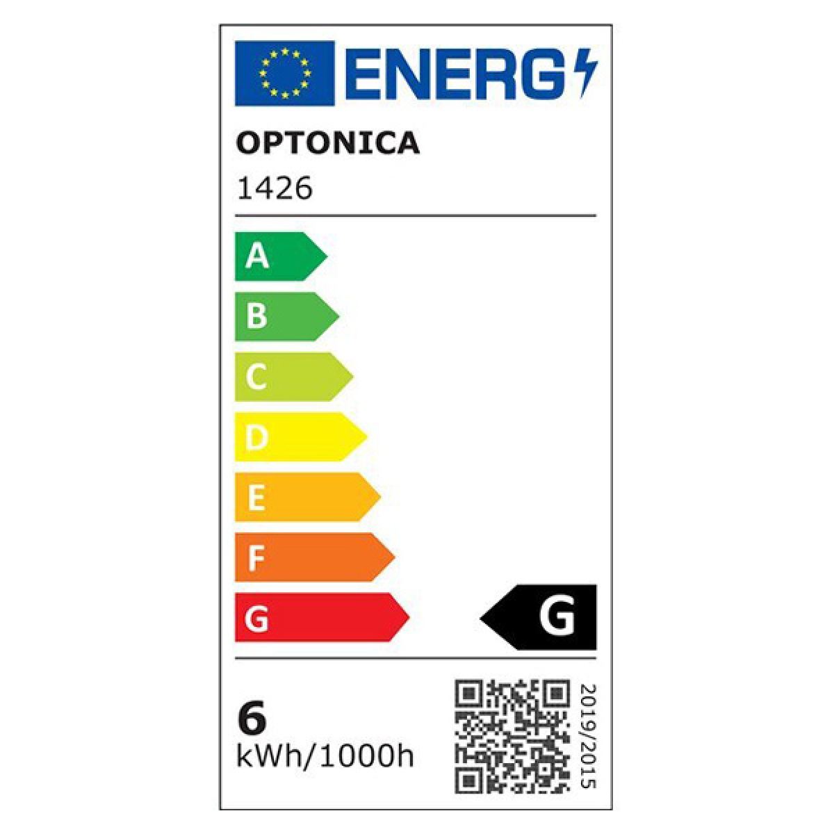 OPTONICA LED λάμπα candle C37 1426, 5,5W, 4500K, E14, 450lm - Image 2
