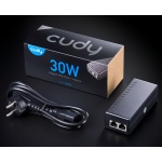 CUDY Gigabit PoE+/PoE injector POE200, 30W - Image 4
