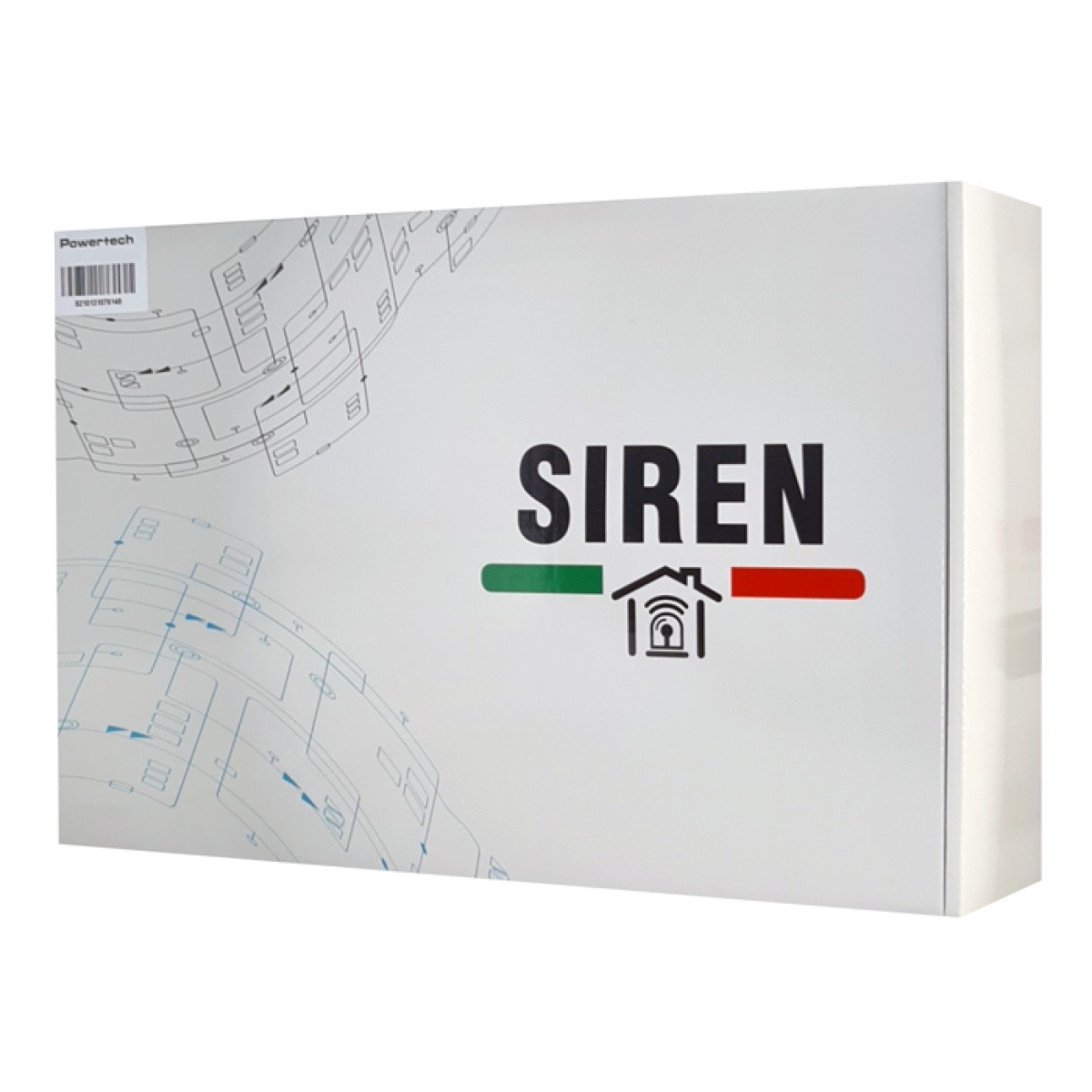 POWERTECH σειρήνα PT-1137, εξωτερικού χώρου, 110dB, μπλε - Image 3