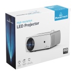 POWERTECH LED βιντεοπροβολέας PT-1158, ηχείο, 1080p, 210 ANSI lm, λευκός - Image 4