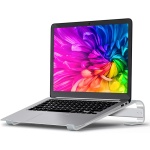 POWERTECH μεταλλική βάση laptop PT-1161, έως 18", ασημί - Image 2