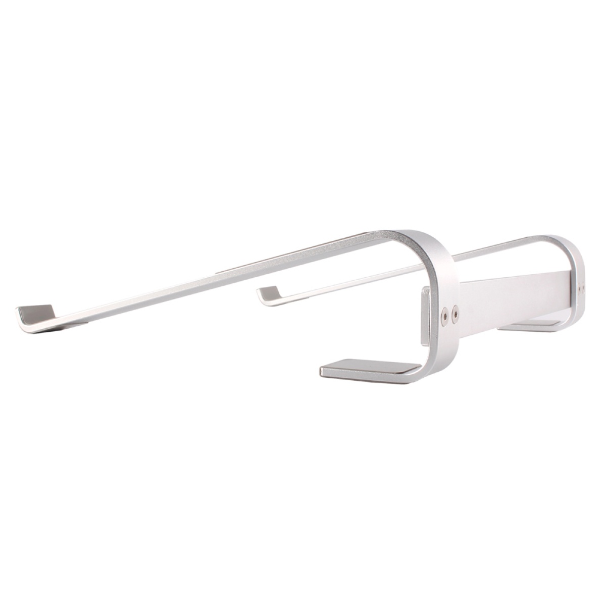 POWERTECH μεταλλική βάση laptop PT-1161, έως 18", ασημί - Image 3