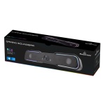 POWERTECH gaming soundbar PT-974, 10W RMS, Bluetooth, 3.5mm, RGB, μαύρο - Image 3