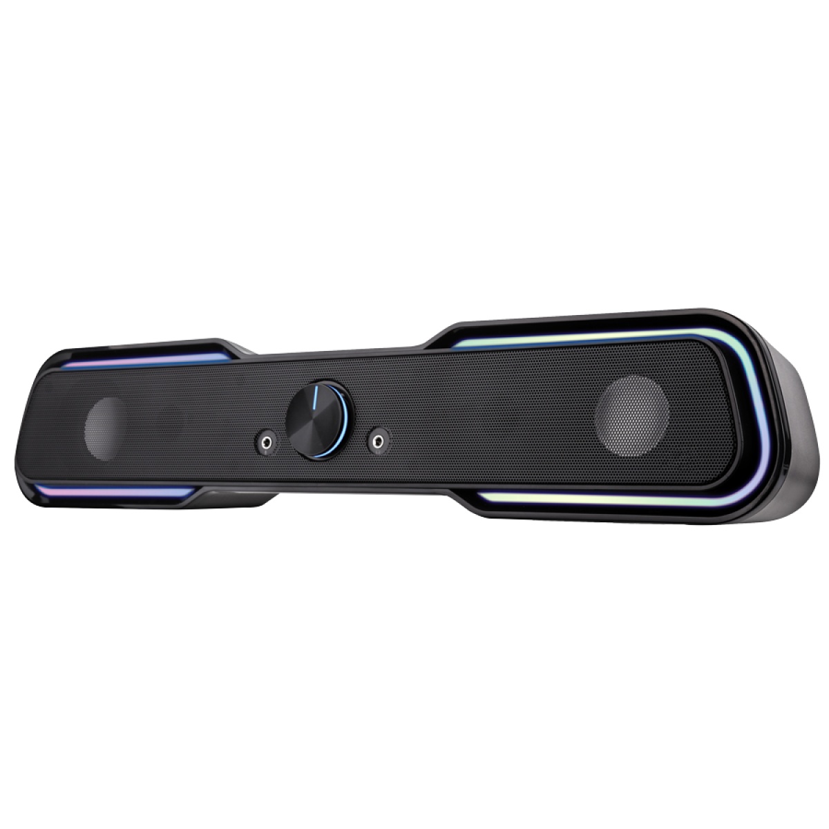 POWERTECH gaming soundbar PT-974, 10W RMS, Bluetooth, 3.5mm, RGB, μαύρο - Image 1