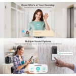 BOTSLAB smart κουδούνι με κάμερα R801, 3MP/2K, WiFi, 5000mAh - Image 7