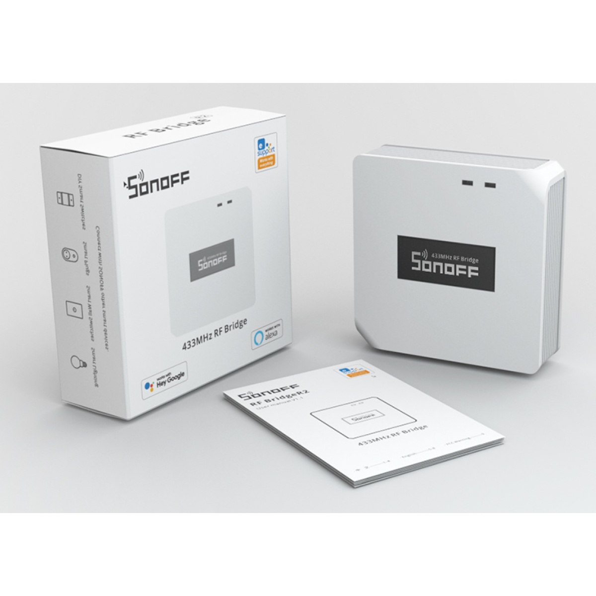 SONOFF RF bridge 433MHz RF-BRIDGER2, WiFi, λευκό - Image 4