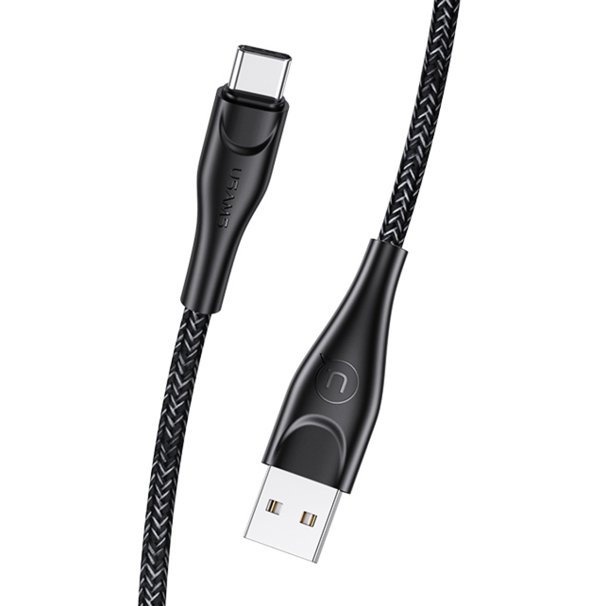 SJ392USB01 USAMS καλώδιο USB-C σε USB US-SJ392, 2A, 1m, μαύρο - Image 1