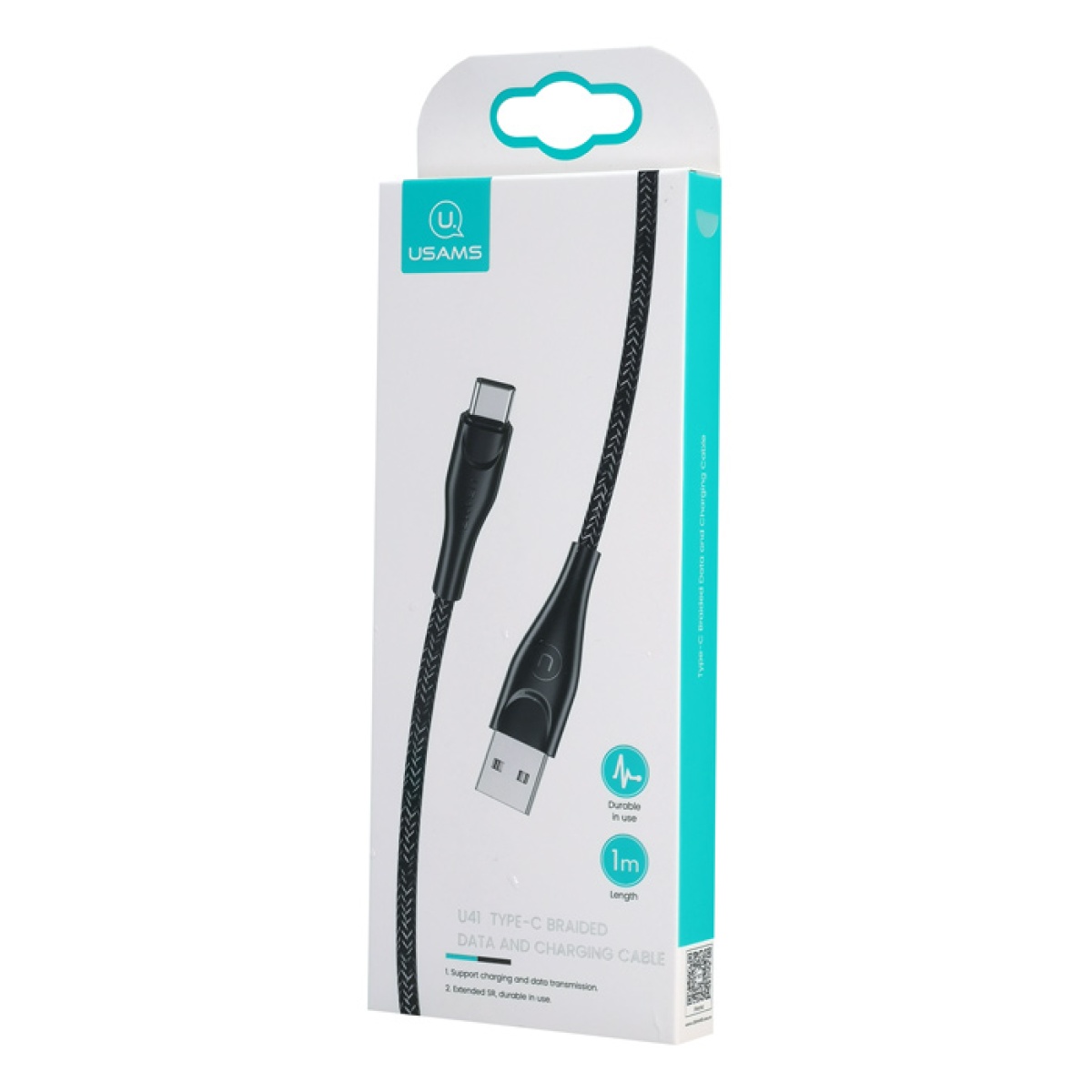 USAMS καλώδιο USB-C σε USB US-SJ392, 2A, 1m, μαύρο - Image 4