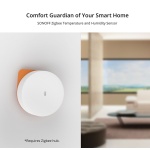 SONOFF smart αισθητήρας θερμοκρασίας & υγρασίας SNZB-02P, ZigBee - Image 2