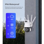 SECTEC smart κάμερα ST-428-4M-DL με προβολείς, dual lens, 4MP, Onvif PTZ - Image 8