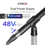 SYNCO μικρόφωνο χειρός SY-E10-MIC, δυναμικό, καρδιοειδές, XLR, μαύρο - Image 7