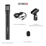 SYNCO μικρόφωνο χειρός SY-E10-MIC, δυναμικό, καρδιοειδές, XLR, μαύρο - Image 9