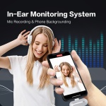 SYNCO ασύρματο μικρόφωνο P1L με θήκη φόρτισης, Lightning, 2.4GHz, γκρι - Image 11