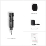 SYNCO μικρόφωνο για smartphone SY-U1P-MMIC, 3.5mm, μαύρο - Image 6