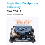 MINISFORUM mini PC UN1245, Intel i5-12450H, 16/512GB SSD, Windows 11 Pro - Image 7