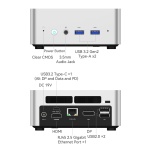 MINISFORUM mini PC UN1245, Intel i5-12450H, 16/512GB SSD, Windows 11 Pro - Image 8