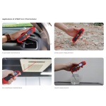 UNI-T ψηφιακό θερμόμετρο 2 in 1 UT320T, -40~300 °C, IP54 - Image 2