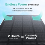 BOTSLAB smart ηλιακή κάμερα W313, 3MP/2K, WiFi, PTZ, SD, 5200mAh, IP65 - Image 4