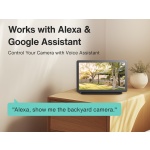 BOTSLAB smart ηλιακή κάμερα W313, 3MP/2K, WiFi, PTZ, SD, 5200mAh, IP65 - Image 11