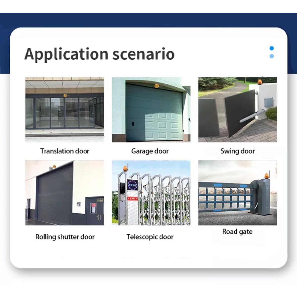 Φάρος για γκαραζόπορτες YET6139 με κίτρινο LED φως, 12V, 7x8x11cm - Image 2