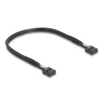 DELOCK αντάπτορας USB 2.0 Pin σε 2x USB Type-E Key A 67176 με USB pin καλώδιο - Image 5