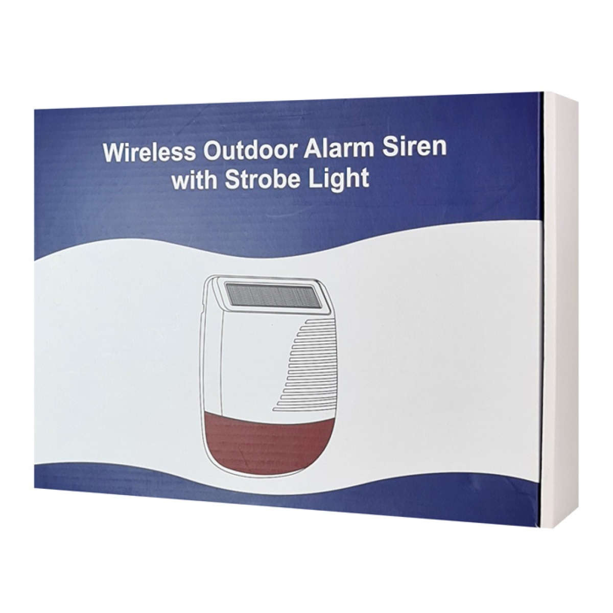 POWERTECH ηλιακή σειρήνα PT-1287, εξωτερικού χώρου, 120dB, κόκκινη - Image 7