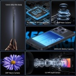 OUKITEL smartphone WP52, 6.6", 4/256GB, 5G, 6500mAh, IP68/IP69K, μαύρο - Image 6