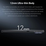 OUKITEL smartphone WP52, 6.6", 4/256GB, 5G, 6500mAh, IP68/IP69K, μαύρο - Image 12