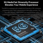 OUKITEL smartphone WP52, 6.6", 4/256GB, 5G, 6500mAh, IP68/IP69K, μαύρο - Image 13