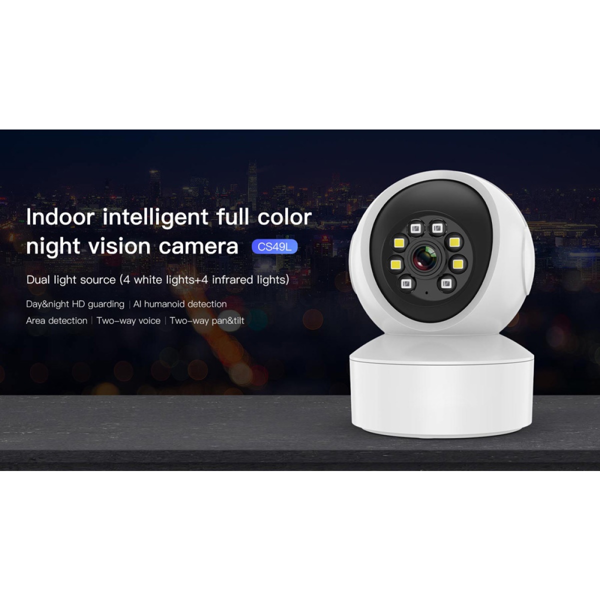 VSTARCAM smart IP κάμερα CS49L, 3MP, WiFi, PTZ - Image 3