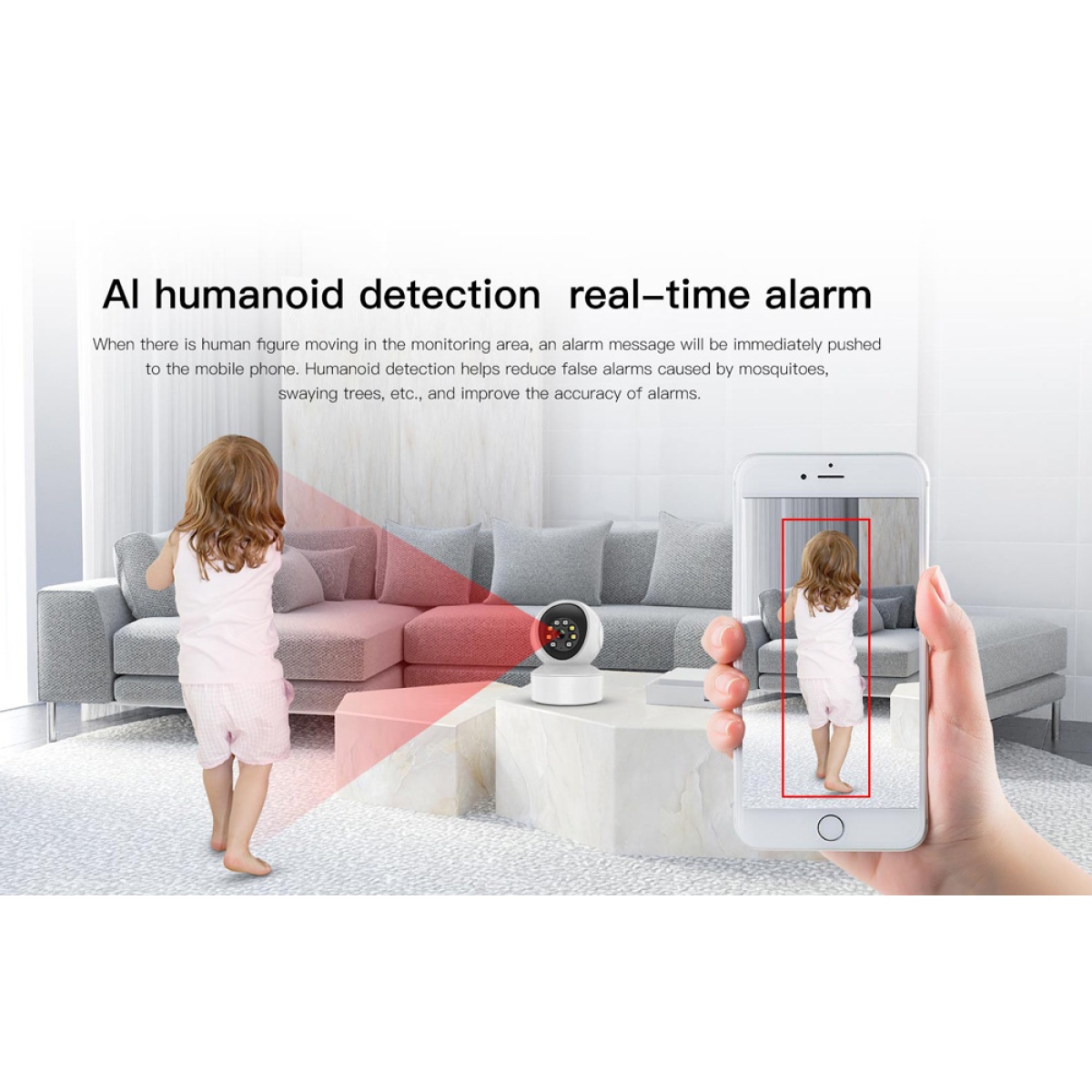 VSTARCAM smart IP κάμερα CS49L, 3MP, WiFi, PTZ - Image 7