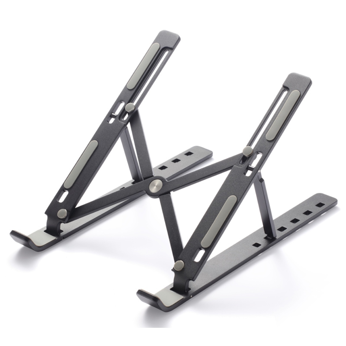 CT-LS01-AB CABLETIME μεταλλική βάση laptop CT-LS01-AB, 15.6", ρυθμιζόμενη, μαύρη - Image 1