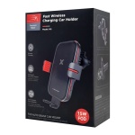 CABLETIME ασύρματος φορτιστής & βάση αυτοκινήτου CT-PH01-PB, 15W, μαύρο - Image 8