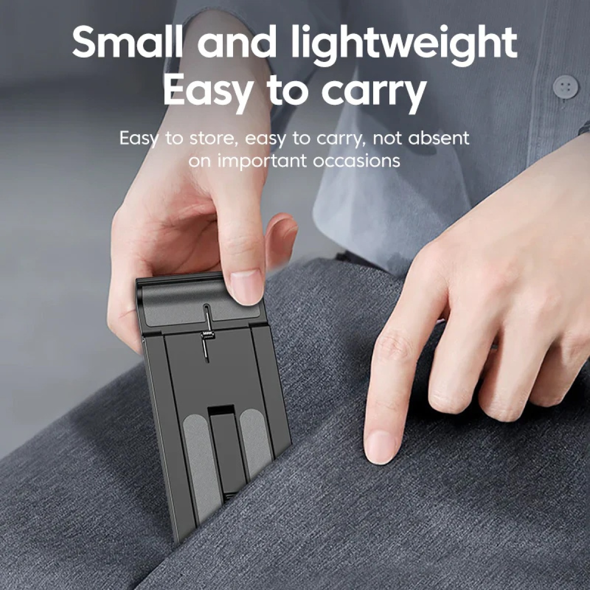 CABLETIME βάση smartphone CT-PH03, foldable, λευκή - Image 4