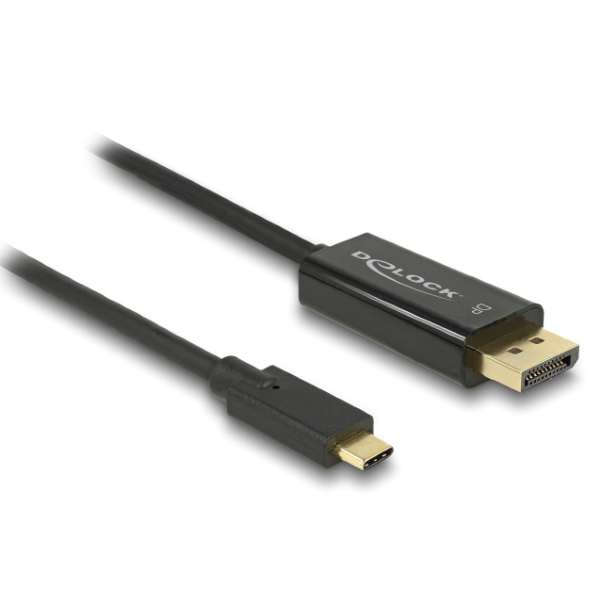 85257 DELOCK καλώδιο USB-C σε DisplayPort 85257, DP Alt Mode, 4K/60Hz, 3m, μαύρο - Image 1