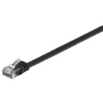 GOOBAY καλώδιο δικτύου 95381, CAT 6 U/UTP, flat, copper, 10m, μαύρο - Image 3