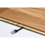 GOOBAY καλώδιο δικτύου 95381, CAT 6 U/UTP, flat, copper, 10m, μαύρο - Image 2