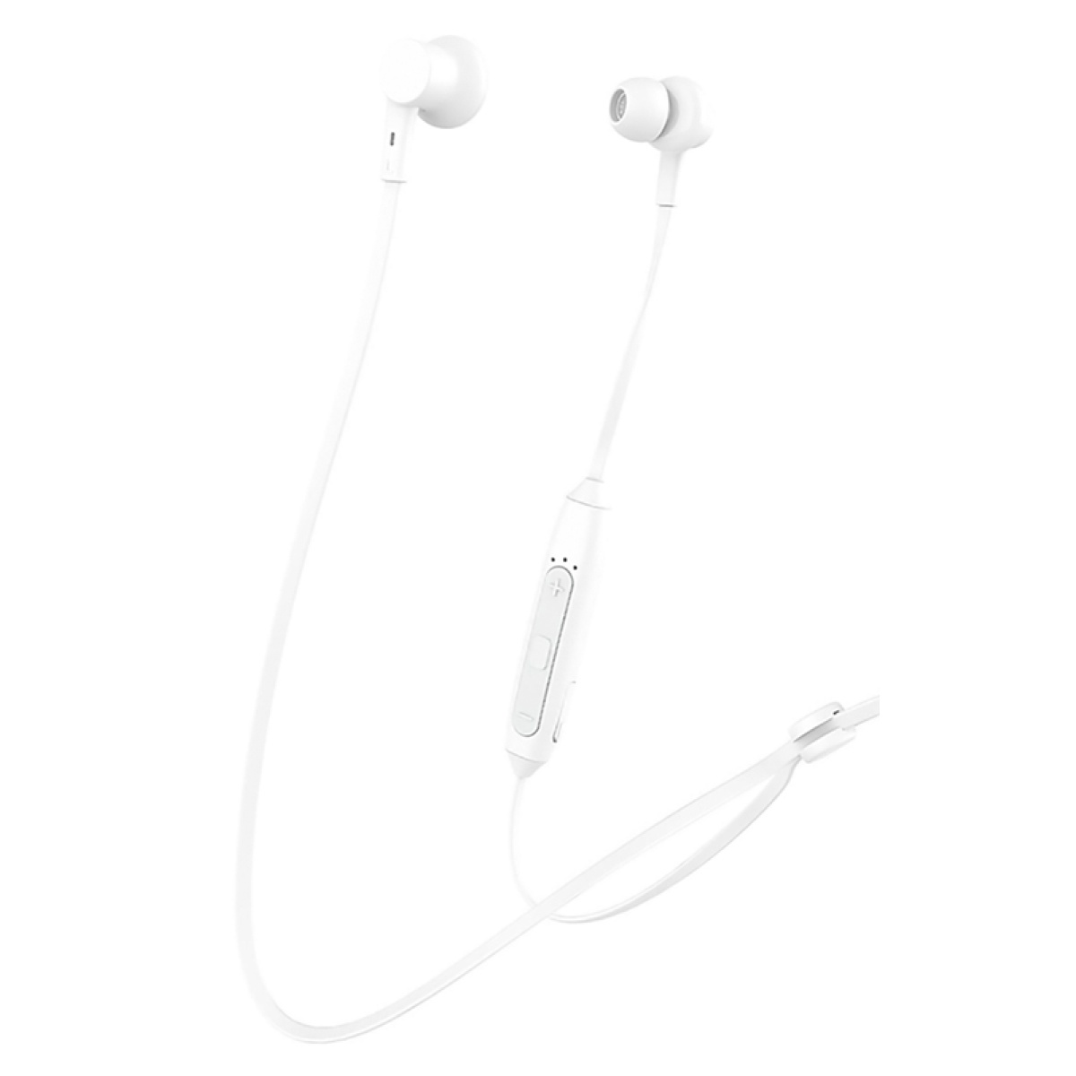 A20-WH CELEBRAT earphones A20 με μαγνήτη, Bluetooth, 10mm, 70mAh, λευκά - Image 1