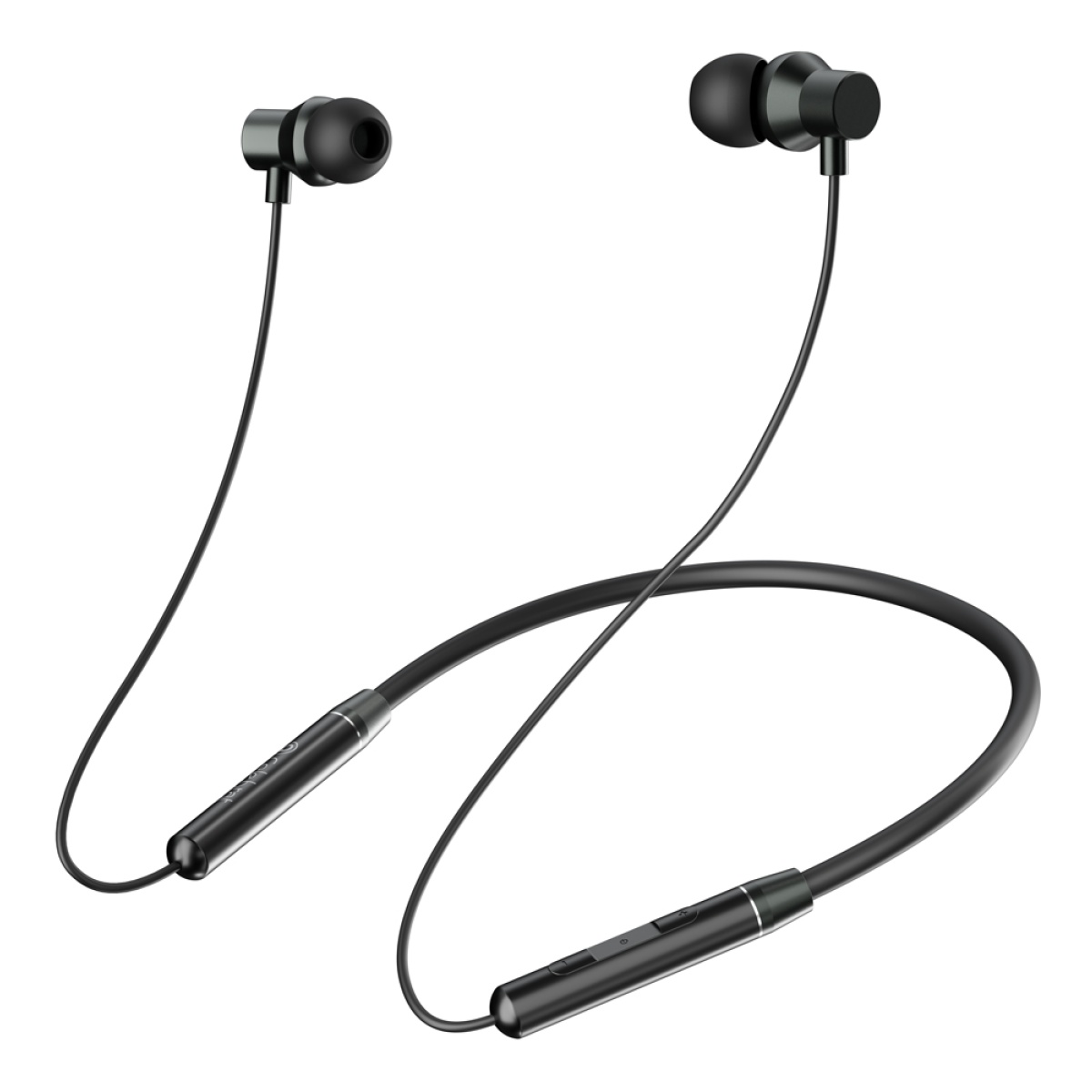 A29-BK CELEBRAT earphones A29 με μαγνήτη, Bluetooth, 10mm, 80mAh, μαύρα - Image 1