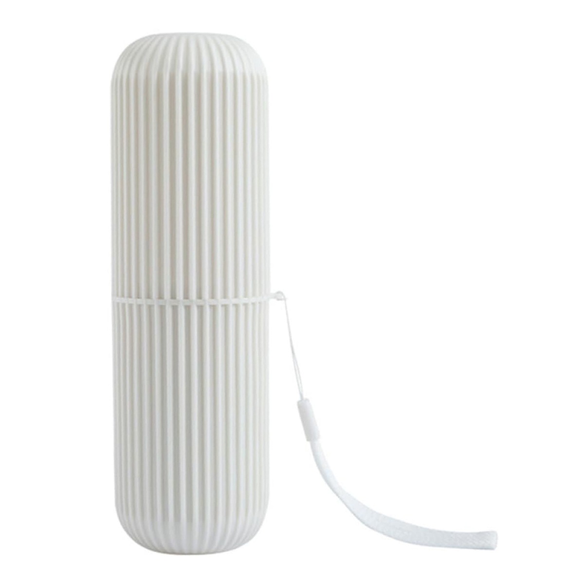 Θήκη οδοντόβουρτσας ταξιδίου AG870C, 5.5x18.5cm, λευκή - Image 1